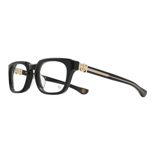 Chrome Hearts Eyeglass Frames Unisex Black/Gold