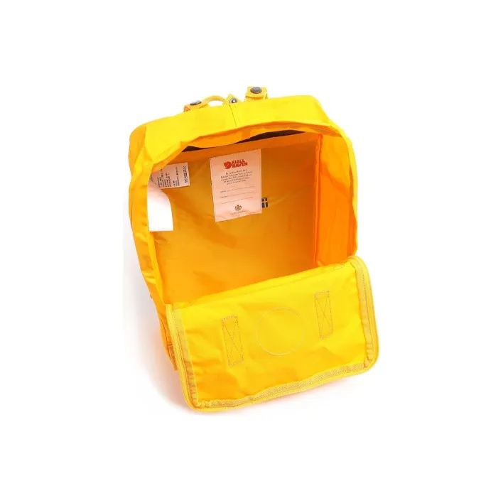 Fjallraven Kanken Vinylon Handbag Backpack Women's Bright Yellow-4