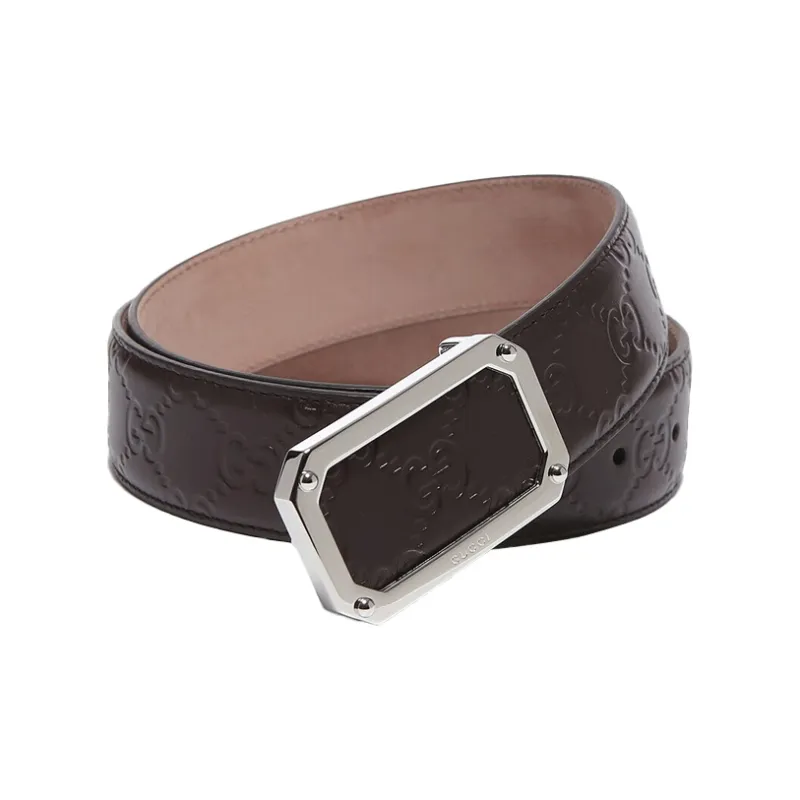 GUCCI Leather Belts Men-1