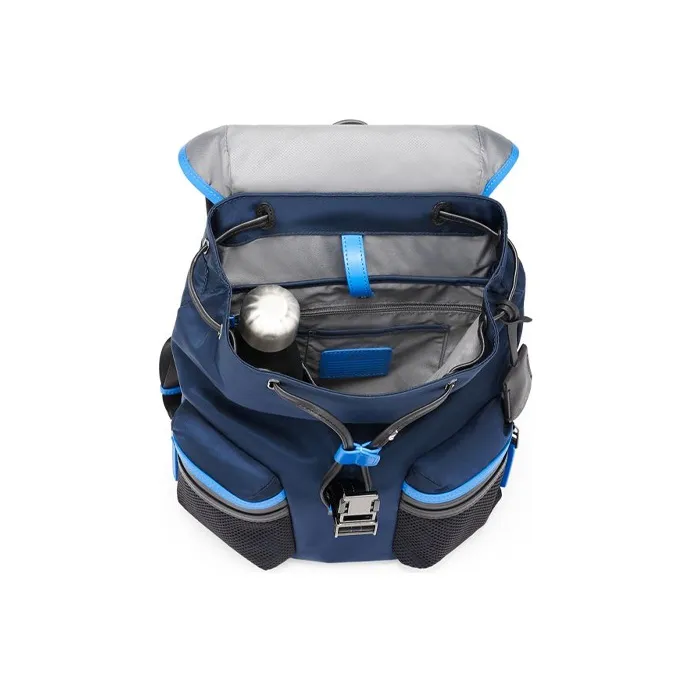 TUMI Voyageur Nylon Backpack Unisex Blue-3
