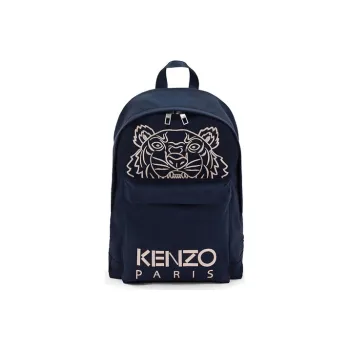 KENZO Fabric Backpacks Unisex Dark Blue