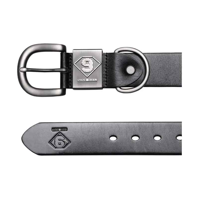 NINE NAIL Leather Belts Men-2