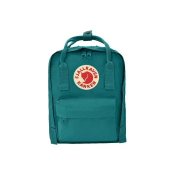 Fjallraven Polyester Small Backpack IPad Bag Backpack Mini Men's Glacier Green