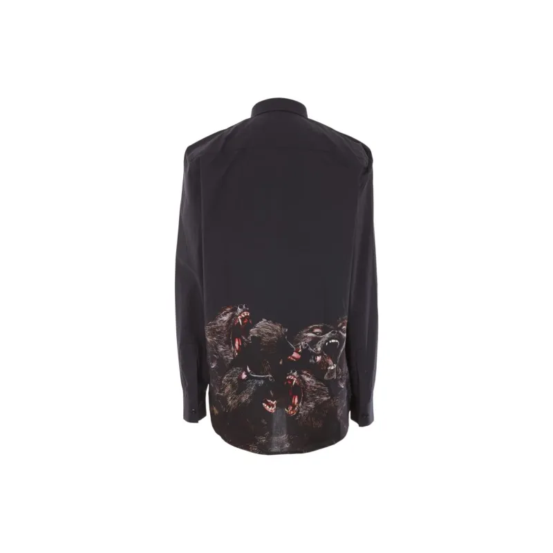 Givenchy Shirts Men Black-1