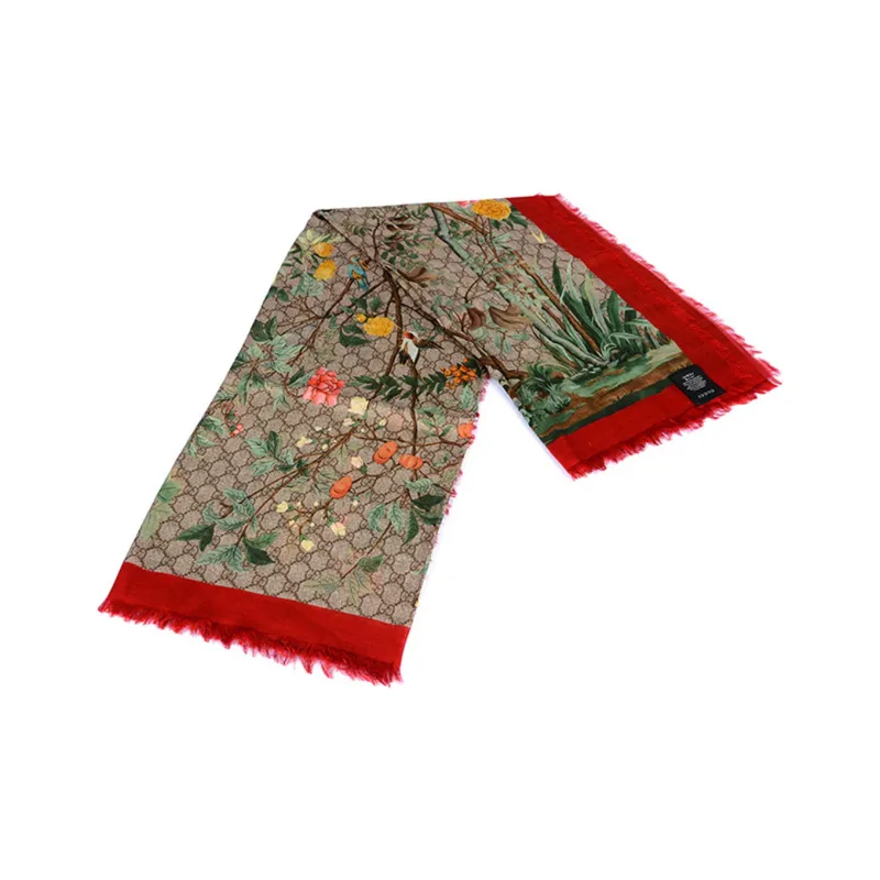 GUCCI Silk Scarves Women's-3