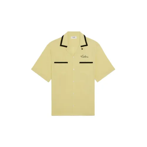 CELINE Shirts Men Yellow