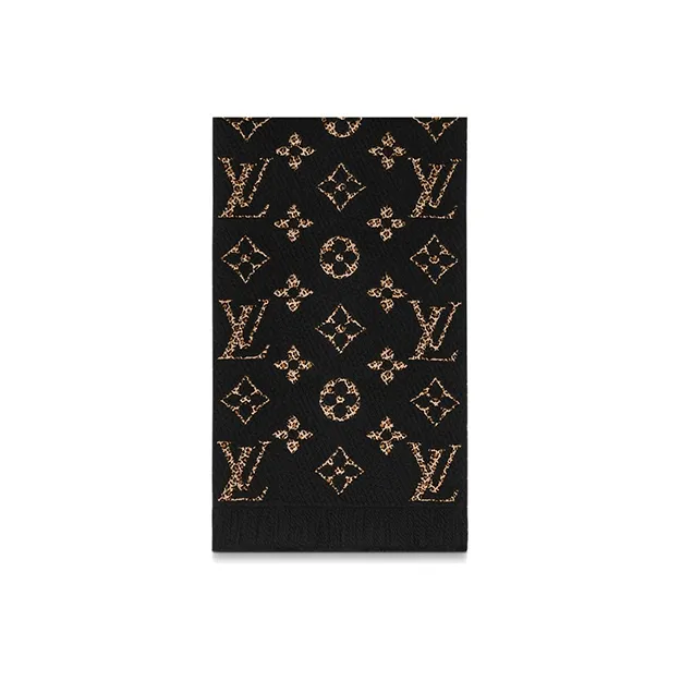 LOUIS VUITTON Jungle Knit Scarves Women's-1