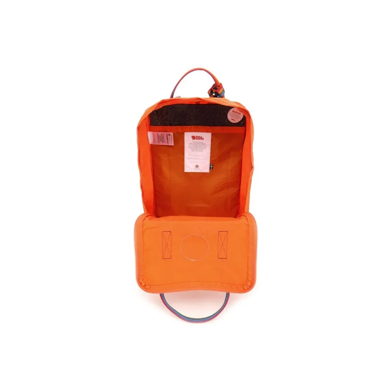 Fjallraven Kanken Vinylon Backpack Unisex Orange-4