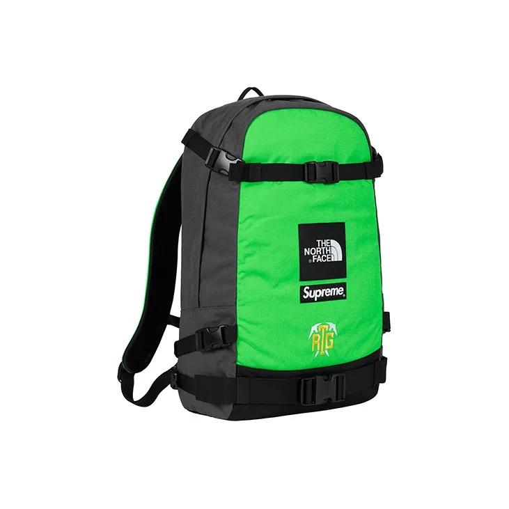 Supreme The North Face Collaboration Spring/Summer 2020 Collection Nylon Backpack Regular Unisex Green-1