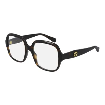 GUCCI Oversized Square Frame Glasses