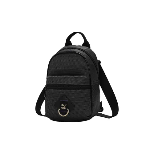 PUMA Polyester Backpack Regular Women's Black