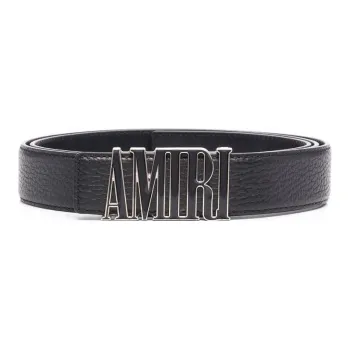 AMIRI Pebbled Leather Belt