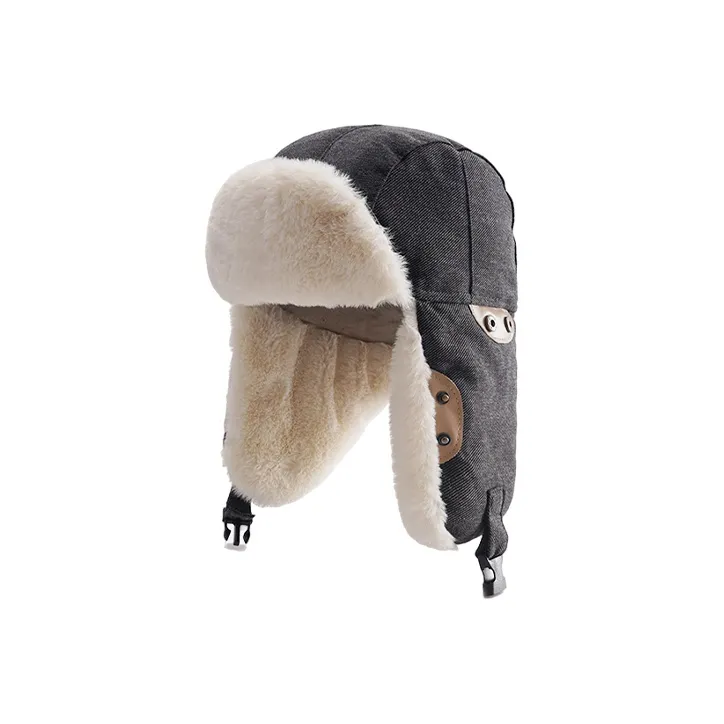 FREE RABBITⅡ Cotton Trapper Hats Unisex-0