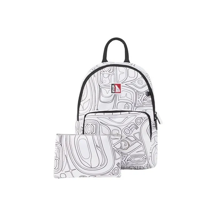 INUK Polyester Travel Bag Backpack Regular Unisex White-0