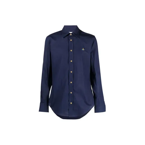 Vivienne Westwood Shirts Men Blue