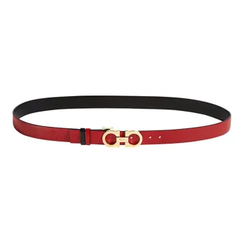 Ferragamo Gancini Leather Belts Women's