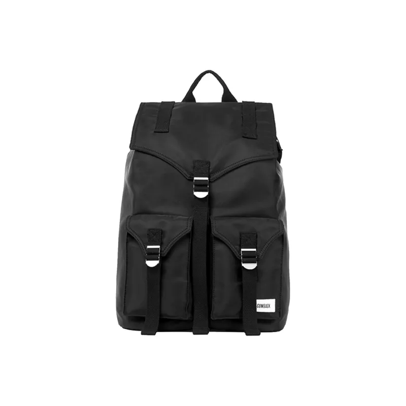 COMBACK Canvas Sneaker Storage Bag, Laptop Bag, Backpack Unisex Black-1