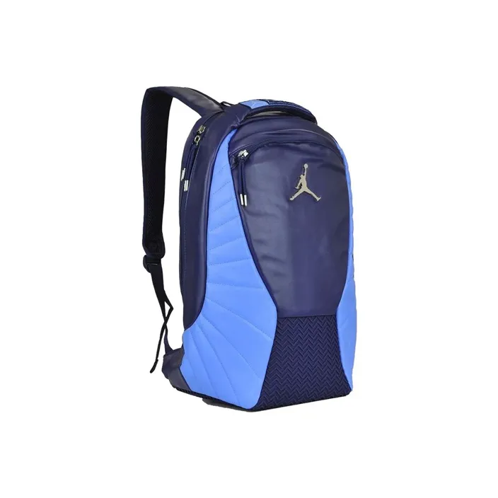 Jordan Polyester Basketball Bag Backpack Regular Unisex Blue Black-2