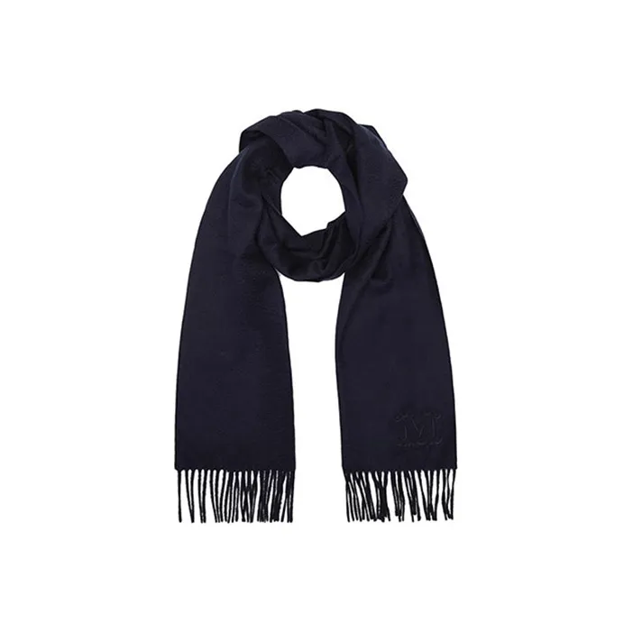 MaxMara Knit Scarves Women's Navy-1