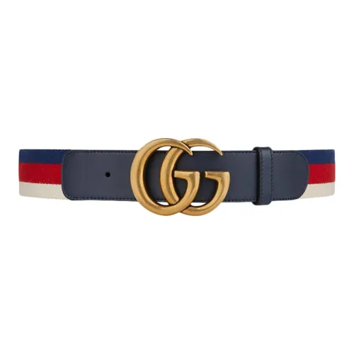 GUCCI Sylvie Web Belt Double G Buckle