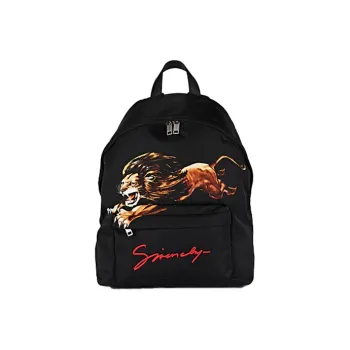 Givenchy Nylon Fabric Backpack Unisex Black