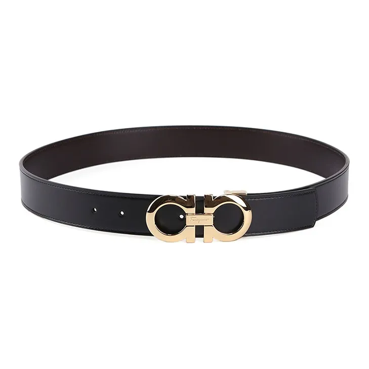 Ferragamo Reversible And Adjustable Gancini Belt-2