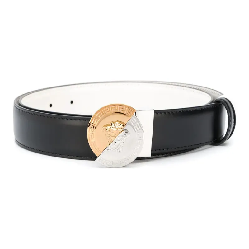 VERSACE Medusa Leather Belts Men-1