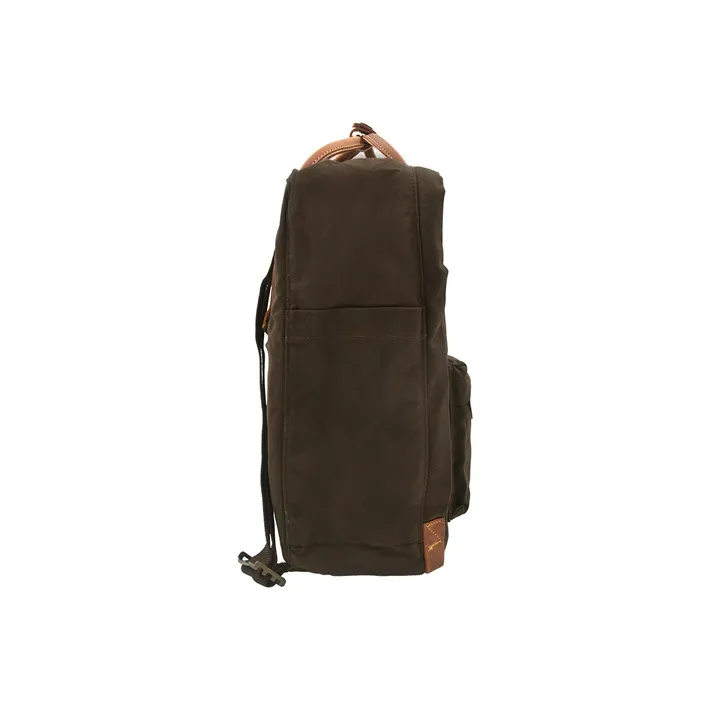 Fjallraven Polyester Backpack Regular Unisex Dark Olive Green-1