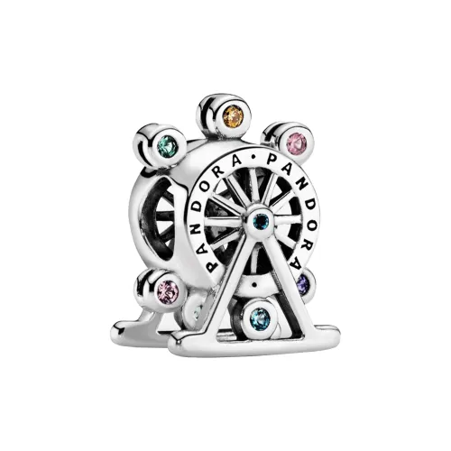 Pandora 925 Sterling Silver Beads Women's Silver