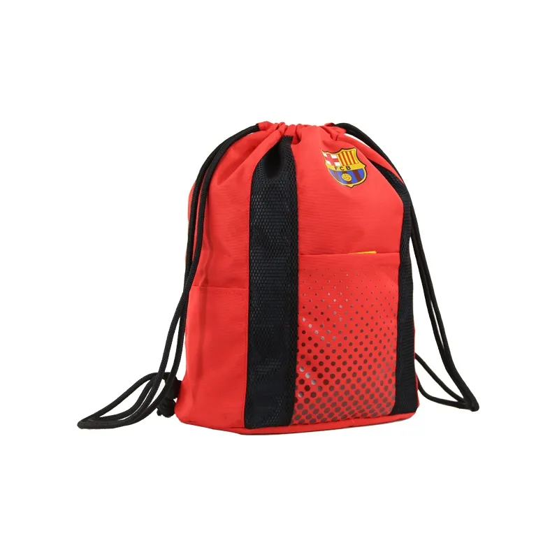 PETERPOINT Oxford Backpack Regular Unisex Blue/Red-5