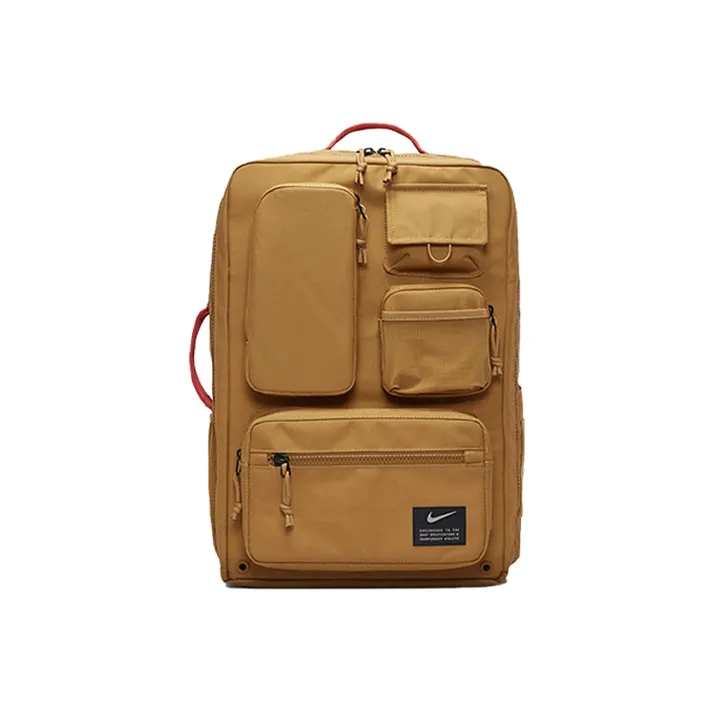 Nike Polyester Backpack Regular Unisex Wheat-0