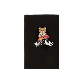 MOSCHINO Knit Scarves Unisex Black
