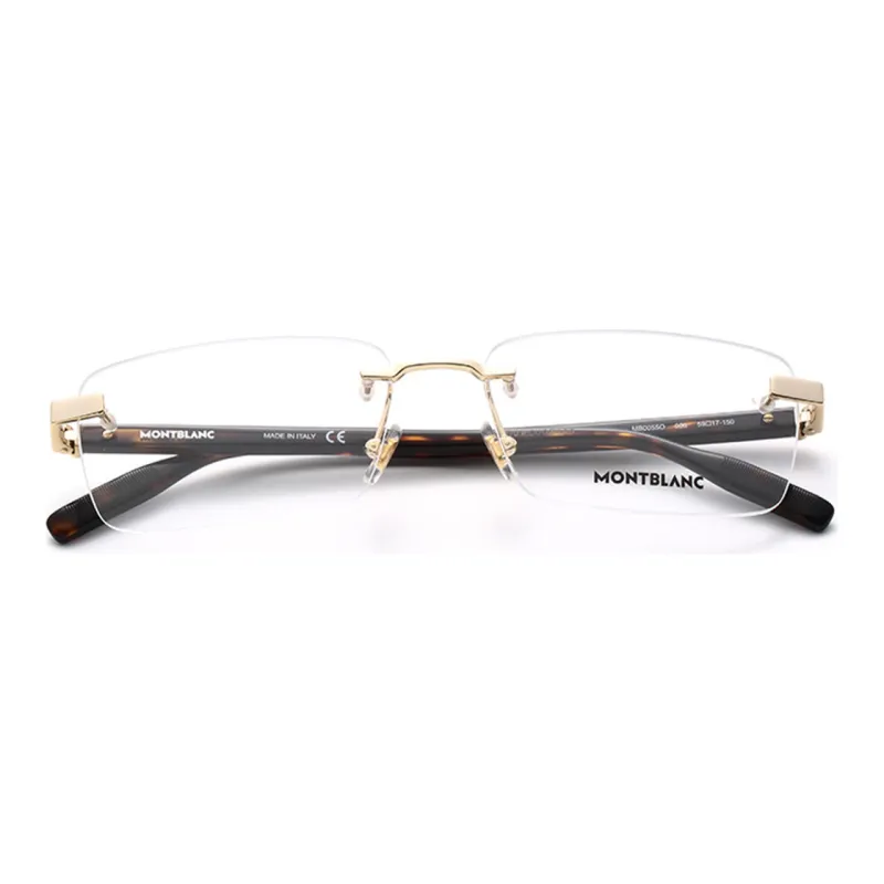 MONTBLANC Rimless Square Glasses-0