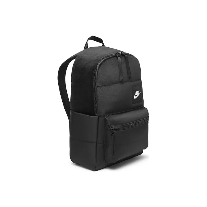 Nike Heritage Polyester With Nylon Backpack Regular Unisex Black-4