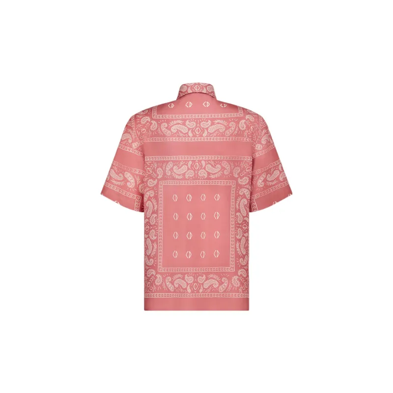 DIOR X Cactus Jack Short Sleeved Shirt With Bandana Motif-1