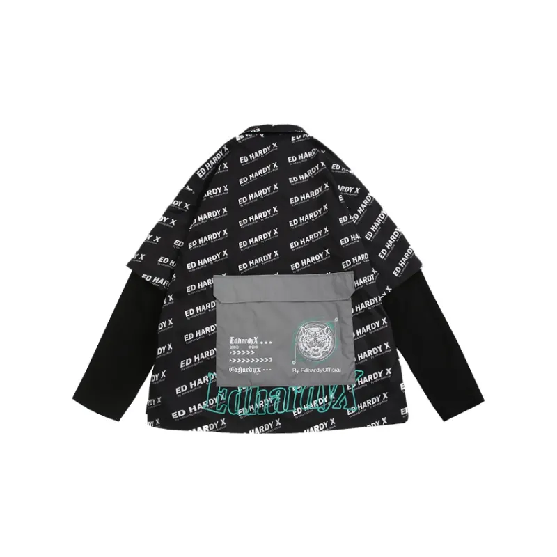 ED HARDY X Shirts Unisex Black-1