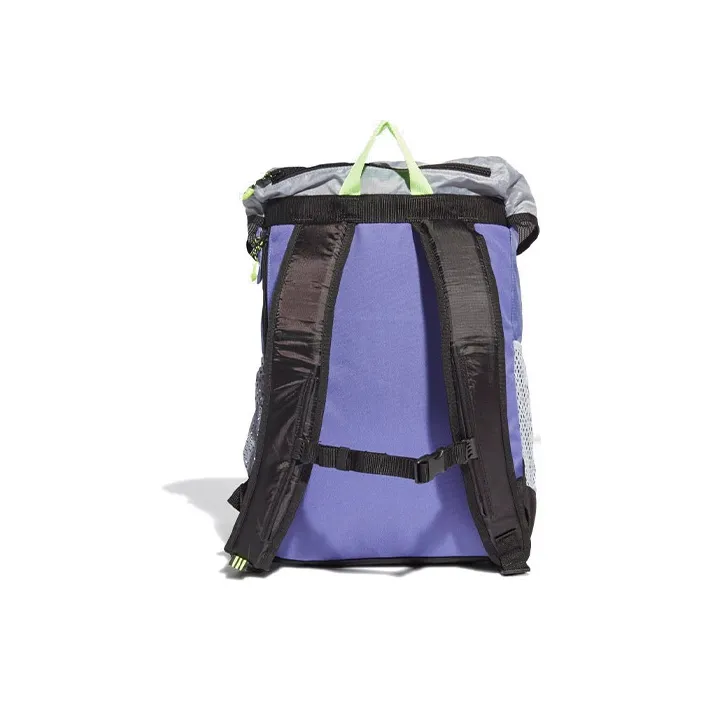 Adidas Originals Polyester Backpack Trumpets Unisex Purple/Halo Silver/Signal Green-2