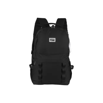 PEAK Fabric Travel Bags Backpack Regular Unisex Black