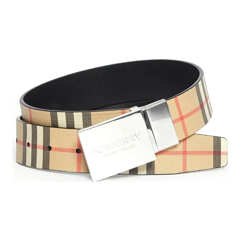 Burberry Canvas Belt Unisex Width  3.5cm-0