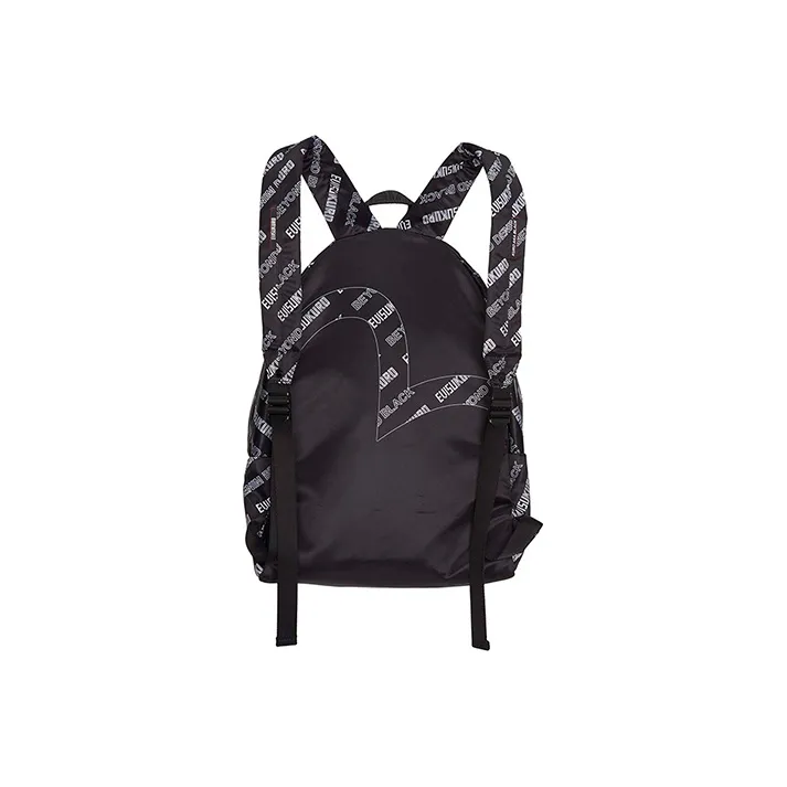 EVISU Polyester Backpack Regular Unisex Black-1