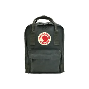Fjallraven Cotton IPad Bag Backpack Mini Kids' Forest Green