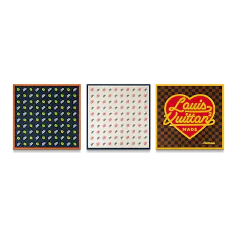 LOUIS VUITTON X Nigo Lv Made Bandana Set-2