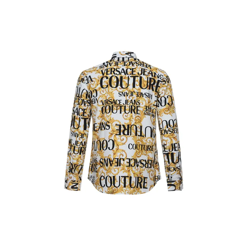 VERSACE JEANS COUTURE Shirts Men White-1