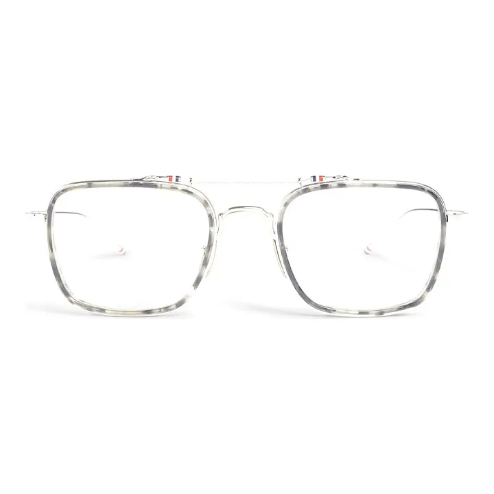 THOM BROWNE Rectangular Frame Glasses-5