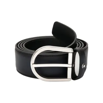 MONTBLANC Engraved logo Detail Belt