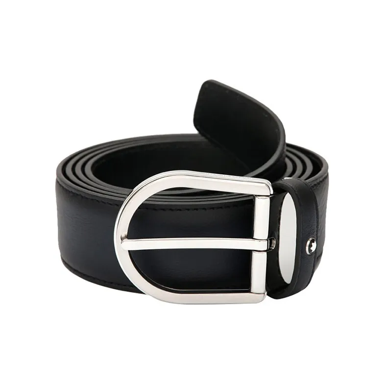 MONTBLANC Engraved-logo Detail Belt-0