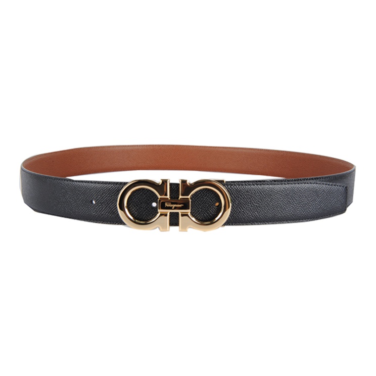 Cognac ferragamo belt hotsell