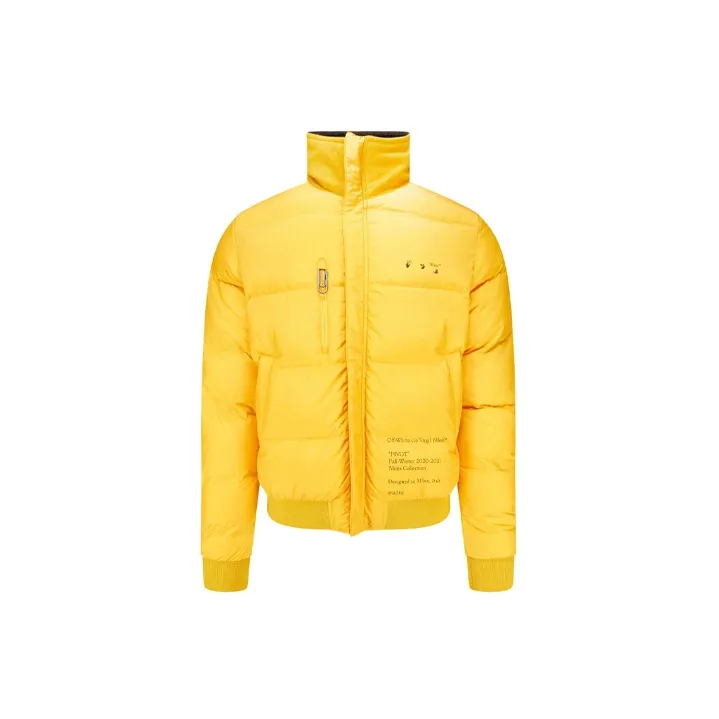 OFF WHITE FW20 Jackets Men Black Yellow-2