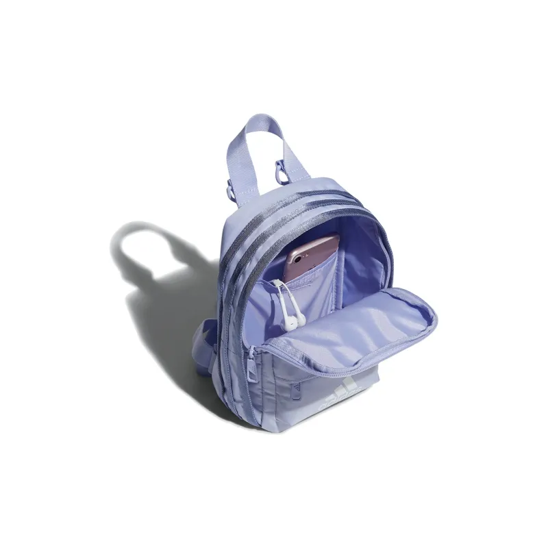 Adidas Polyester Backpack Regular Unisex Light Purple-3