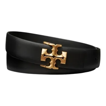 TORY BURCH Leather Belts Unisex Black